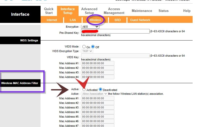 مخفی کردن wifi